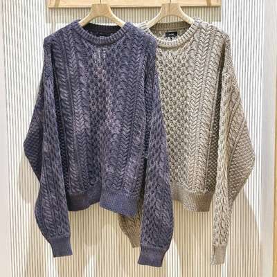 【VIP限时7折】BEAMS 纯棉手工编织的阿兰针织衫 男款 1834