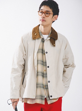 【26SS VIP限时7折】BARBOUR / TRANSPORT 灯芯绒领夹克 1050190