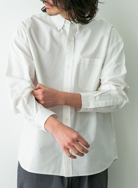 日本代购 Sonny Label 抗菌牛津布长袖衬衫 LA26130-1030002