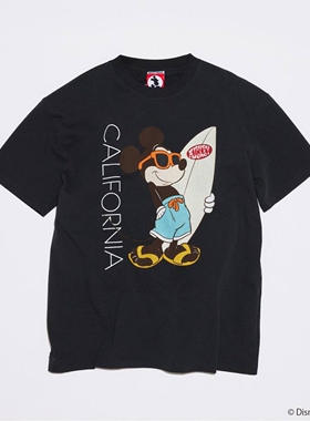 26春夏 MICKEY MOUSE x JOURNAL STANDARD 印花T恤 男款 9511