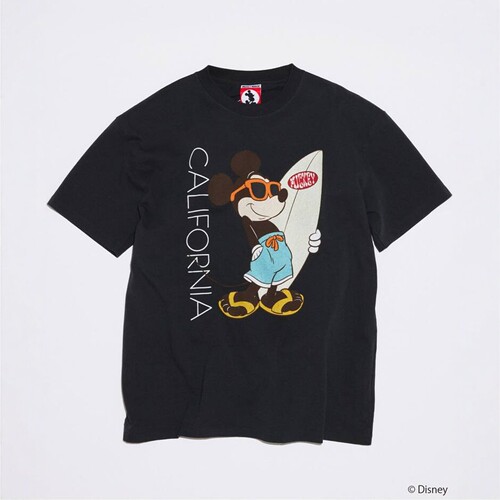 26春夏 MICKEY MOUSE x JOURNAL STANDARD 印花T恤 男款 9511