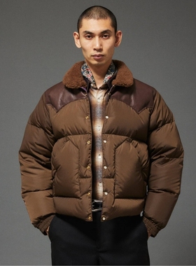 日本代购 Rocky Mountain Featherbed / JS 羊毛领羽绒服 0052