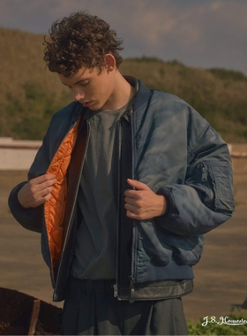 东京胖黄瓜日本代购 J.S.Homestead MA-1中棉飞行夹克 6000