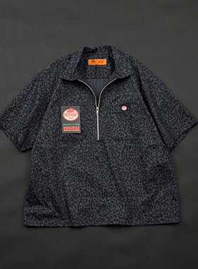 【7折】RED KAP x FREAK'S STORE 半拉链斜纹工装衬衫 男款 0004