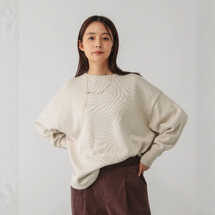 WORK GLOBAL 女款 蝙蝠袖 494139 套头针织衫 VIP限时6折