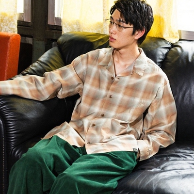 东京胖黄瓜日本代购 PENDLETON 渐变色格纹长袖衬衫 814108