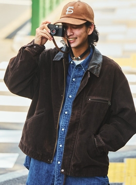 【限时75折】FREAK'S STORE 复古防麂皮宽松夹克 1939