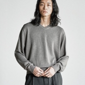 东京胖黄瓜日本代购 WYkn1134 V领轻薄针织衫 WYM LIDNM