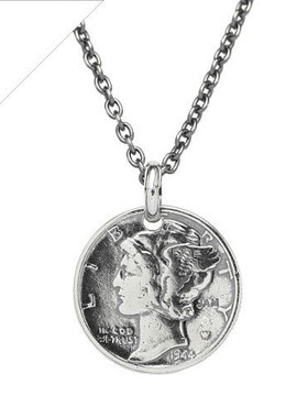 JAMHOMEMADE日本制硬币项链