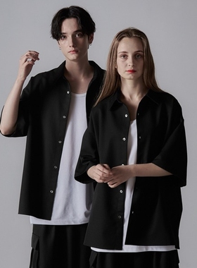 【CLEL】TR Loose Half Sleeve Regular 宽松衬衫男女款 CLEsh865