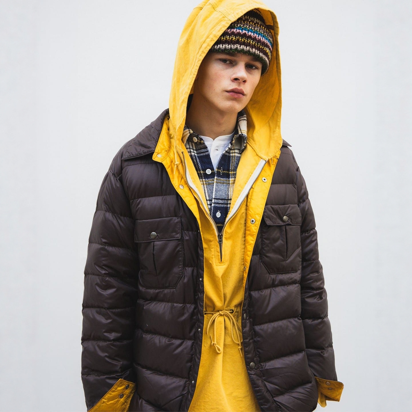 【VIP限时7折】SIERRA DESIGNS x BEAMS PLUS 撞色羽绒服 0957