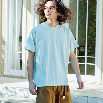 go slow caravan / Drymix 刺绣机能T恤 男款 9002