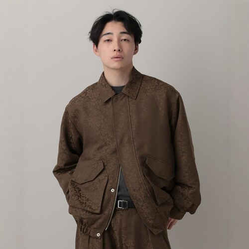 东京胖黄瓜日本代购 RAGEBLUE 大马士革提花夹克外套 635824