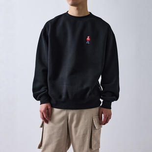 东京胖黄瓜日本代购 BEN DAVIS 抓绒套头卫衣 AOM06000