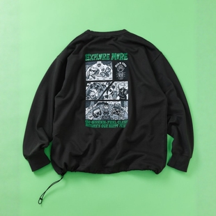 【限时6折】Coleman x Chocomoo x FREAK'S STORE 抽绳卫衣 0017