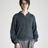 东京胖黄瓜日本代购 WYkn1075 网眼套头POLO衫 WYM LIDNM