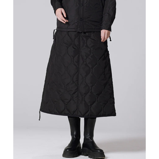 东京胖黄瓜日本代购 TAION 侧拉链羽绒半身裙 W150SKGZML-1