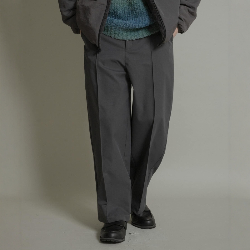 日本代购 SENSE OF PLACE 宽锥形休闲裤 AAA7-14A115