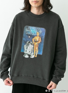 【7折】Sonny Label 星球大战印花套头卫衣 LAA7-11C009