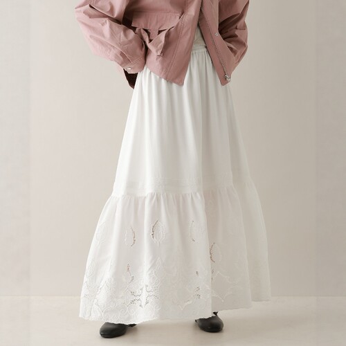 东京胖黄瓜日本代购 RAGEBLUE 蕾丝喇叭半身裙 659931