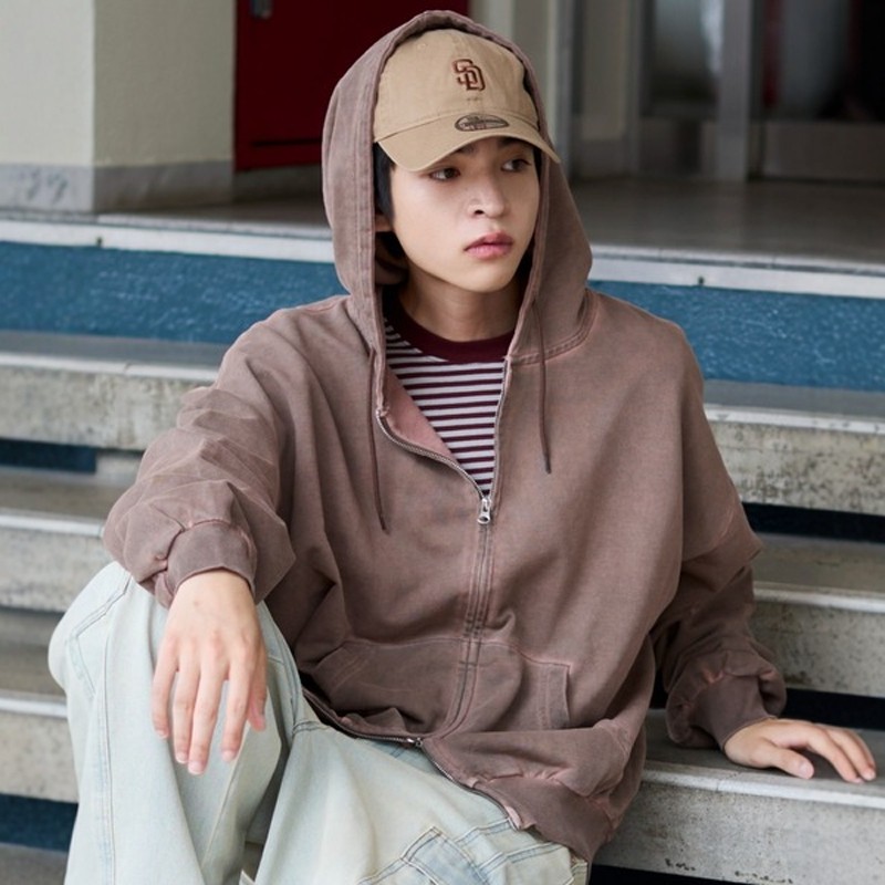 日本代购 WEGO 双拉链连帽卫衣 WE25AW09-M0003