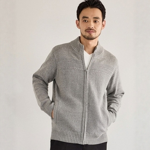 半高领拉链针织衫 日本代购 PICKS STANDARD AXK15000 JUN