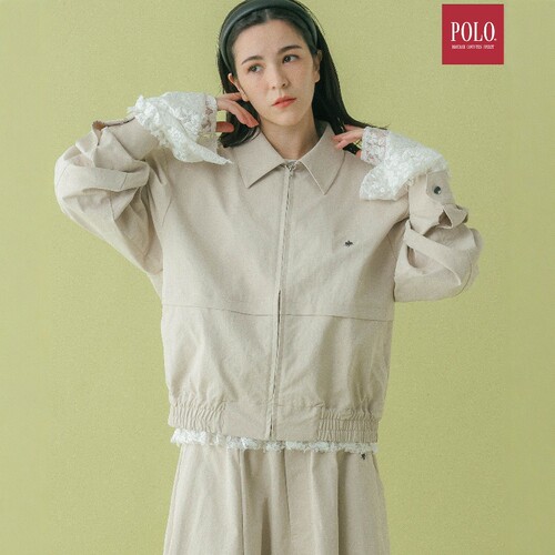 东京胖黄瓜日本代购 POLO BCS / RAGEBLUE 刺绣拉链夹克 655722