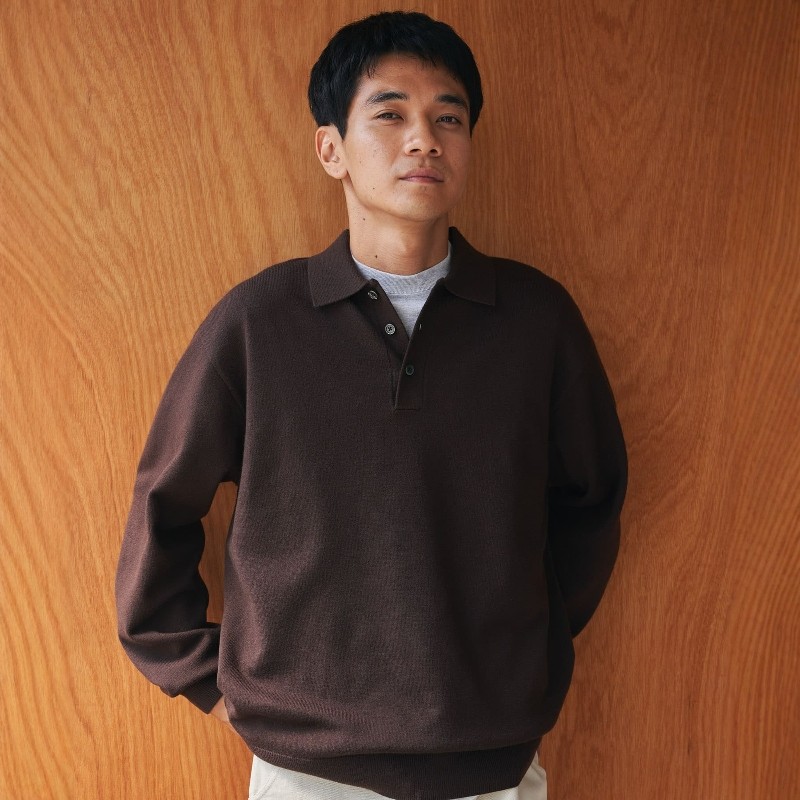 日本代购 DOORS 『UR TECH 』 针织马球POLO衫 DRA7-12H709