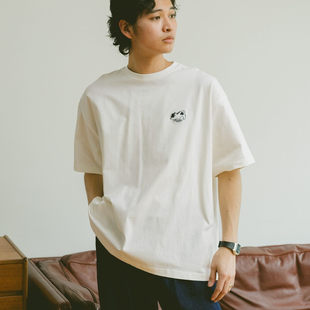 6折现货 T恤 东京胖黄瓜 天竺棉刺绣短袖 323069 RAGEBLUE