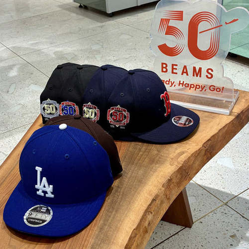 26春夏 BEAMS x NEW ERA / 50th LP 9FIFTY MLB Cap 2290