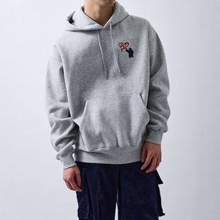 东京胖黄瓜日本代购 BEN DAVIS 抓绒连帽卫衣 AOM06010