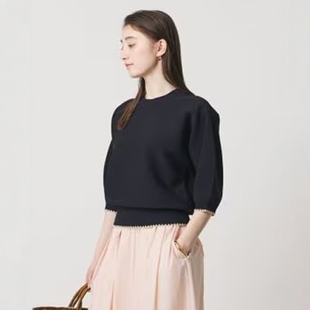 【VIP限时6折】日本代购 UNITED ARROWS 泡泡袖针织衫 0003