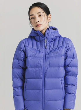 25秋冬 Marmot / 750FP尼龙防水连帽羽绒服 女款 W010
