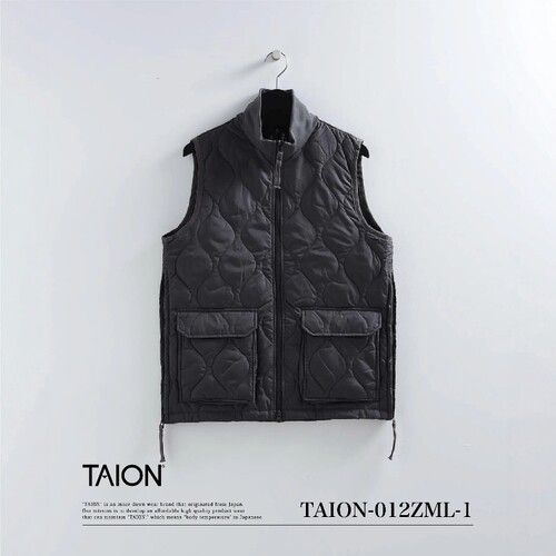 东京胖黄瓜日本代购 TAION 男女款800FP羽绒马甲 012ZML-1