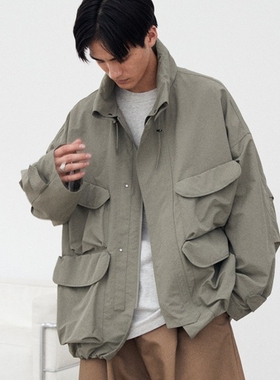 东京胖黄瓜日本代购 WYM LIDNM 军事立领夹克外套 WYjk723