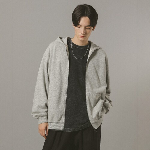 日本代购 RAGEBLUE 简约连帽拉链卫衣 591075