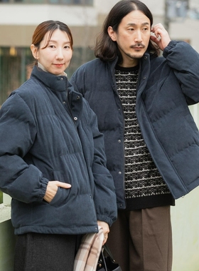 东京胖黄瓜日本代购 ITEMS 灯芯绒中棉夹克 ITA7-17A004