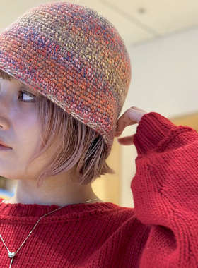 【VIP限时7折】B:MING by BEAMS 手工针织帽 0691