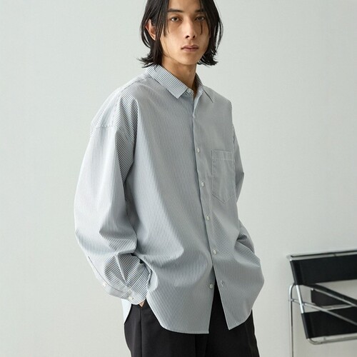 东京胖黄瓜日本代购 EMMA CLOTHES 宽松速干长袖衬衫 EMsh1600