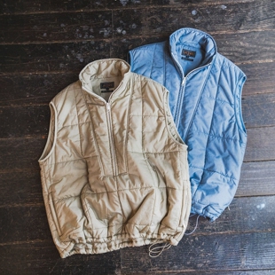 PLUS BEAMS 6折 0136 半拉链中棉马甲 男款 PRIMALOFT