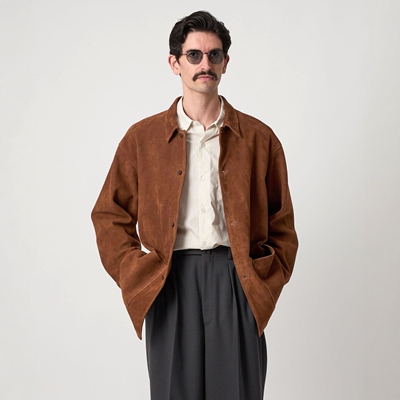 【7折】Steven Alan 山羊皮绒工装夹克 男款 0951