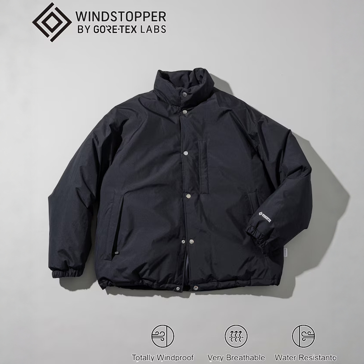 25秋冬 Plus Phenix 別注 GORE-TEX WINDSTOPPER 防水羽绒服 0022