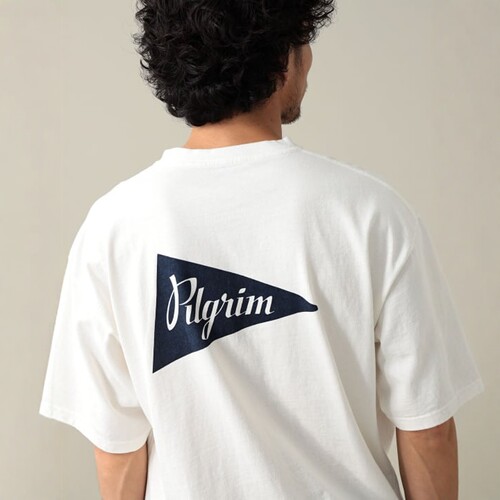 日本代购 Pilgrim Surf+Supply 日本制 印花短袖T恤 0377