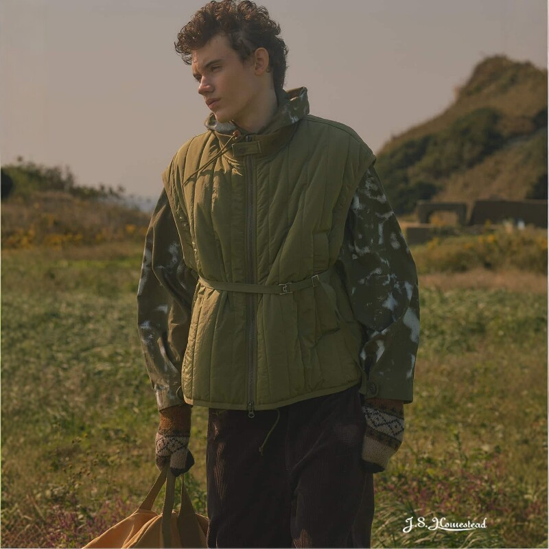 东京胖黄瓜日本代购 J.S.Homestead 空气棉战术马甲 6030