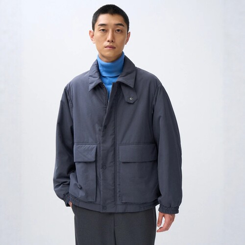 26秋冬 日产 ATON / TWIST NYLON TAFTA | PADDED 防水中棉夹克