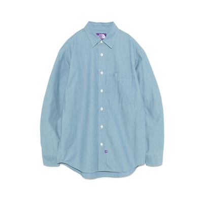 26春夏 TNF 紫标 Regular Collar Chambray Field 衬衫 N25FG061