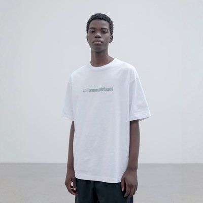 日本代购 uniform experiment  GRADATION LOGO 印花T恤 26SS