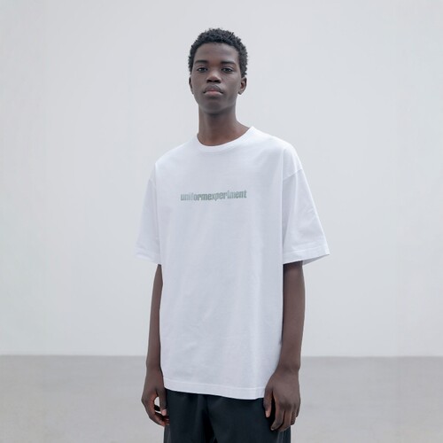 日本代购 uniform experiment  GRADATION LOGO 印花T恤 26SS