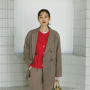 VIP限时8折 双排扣夹克外套 日本代购 WORK 603884 GLOBAL