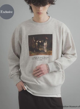 日本代购 SENSE OF PLACE 印花套头卫衣 AA26130-1011002